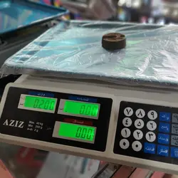 ترازو 40 کیلویی عزیز فروشگاهی