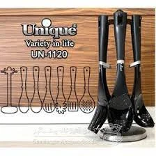 سرویس 7 پارچه کفگیر ملاقه رنگی یونیک کد UN_1120