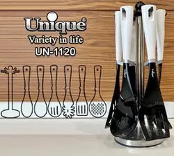 سرویس 7 پارچه کفگیر ملاقه رنگی یونیک کد UN_1120