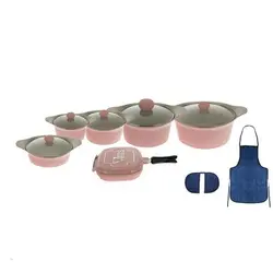 سرویس پخت و پز 15 پارچه ام جی اس مدل KC1513///