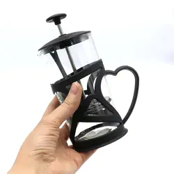 فرنچ پرس جعبه سبز دسته قلبی 350 میل