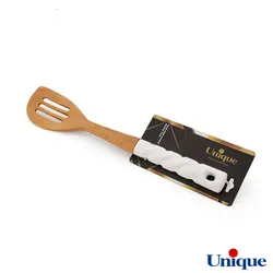 قاشق و کفگیر یونیک چوبی دسته سرامیکی UN-1015
