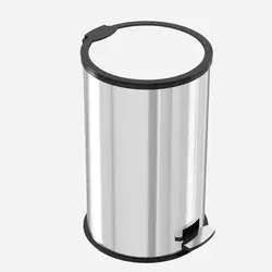 سطل زباله پدال دار استیل آکا الکتریک 20لیتر