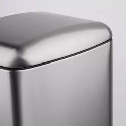 سطل زباله چهار گوش استیل 20 لیتر آکا الکتریک aka electric