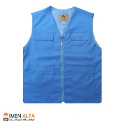 جلیقه خبرنگاری چهار جیب، جلیقه تبلیغاتی - ایمن آلفا