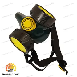 ماسک ذغالی دو فیلتر اخوان