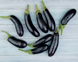 بادمجان قلمی دستچین شده