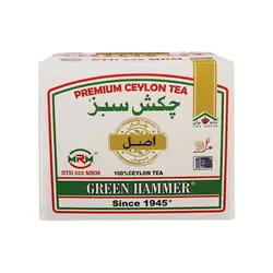 چای چکش سبز نیم کیلویی (کارتن ۲۰ تایی ۵۰۰ گرمی)