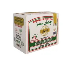 چای چکش سبز نیم کیلویی (کارتن ۲۰ تایی ۵۰۰ گرمی)