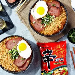 شينرامیون با طعم سبزيجات