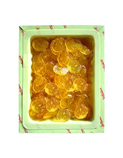 پولکی پرتقالی بدون قند کامور | فروشگاه اینترنتی اینجا سالم