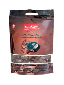 تافی کاکائویی با شهد خرما 1 کیلوگرمی فراکام | فروشگاه اینترنتی اینجا سالم