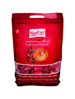 تافی کاپوچینو ، شیرین شده با شهد خرما، یک کیلوگرمی فراکام | فروشگاه اینترنتی اینجا سالم