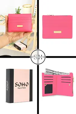 کیف پول و جا کارتی زنانه SOHO ترکیه ( ارسال از ۷ روز کاری )