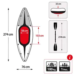 قایق بادی اینتکس – کد 68305