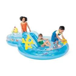 استخر بادی سرسره دار اینتکس طرح دریا – کد ۵۶۱۴۳