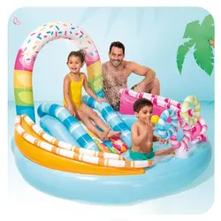 استخر بادی سرسره دار اینتکس طرح آبنبات – کد 57144