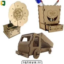 پازل چوبی سه بعدی (ماکت)