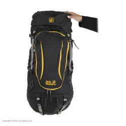 کوله پشتی کوهنوردی 55 لیتری جک ولف اسکین مدل Highland Trail XT