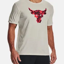 تی شرت ورزشی مردانه آندر آرمور مدل ROCK BRAHMA BULL