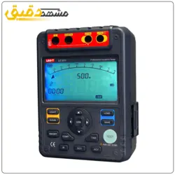 تست چاه ارت تستر مقاومت عایق 1کیلو ولت UNI-T UT511 میگر و تستر الکتریکی صنعتی یونیتی