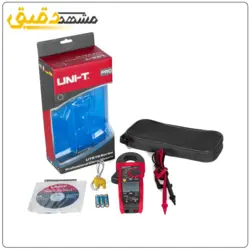 آمپرمتر انبری UNI-T UT-219DS آمپر متر AC/DC کلمپی دیجیتال 600 آمپر یونی تی UT-219DS