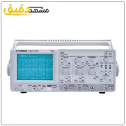 اسیلوسکوپ 2 کانال 100 مگاهرتز گودویل GOS-6103C نوسان نما دوگانه پرتابل Goodwill GOS 6103C