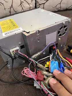 پخش کننده خودرو کنوود مدل MDV-323 (کارکرده فابریک)