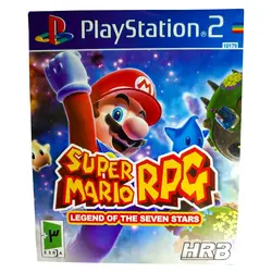 بازی قارچ خور super mario RPG برای پلی استیشن 2