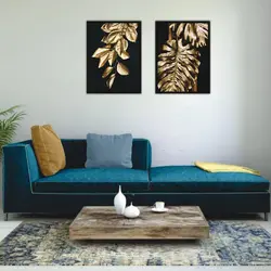 تابلو برگ دو تکه کد 23