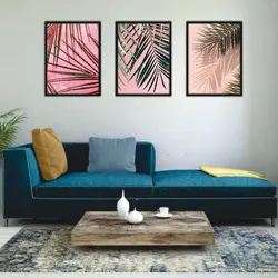 تابلو برگ سه تکه کد 33