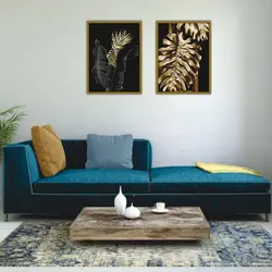 تابلو برگ دو تکه کد 41