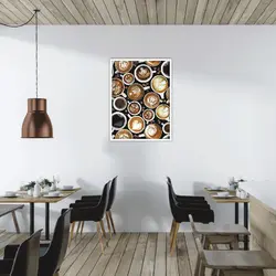 تابلو یک تکه کافی شاپ  کد 42