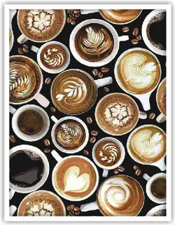 تابلو یک تکه کافی شاپ  کد 42