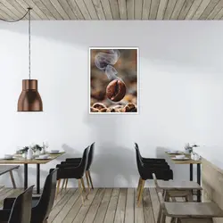 تابلو یک تکه کافی شاپ  کد 45