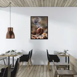 تابلو یک تکه کافی شاپ  کد 45