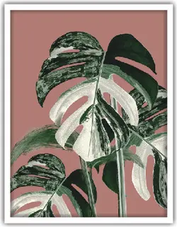 تابلو برگ سه تکه کد 48