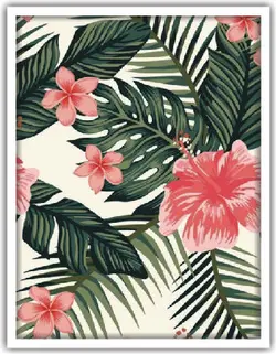 تابلو برگ سه تکه کد 48