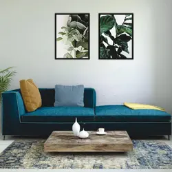 تابلو برگ دو تکه کد 50