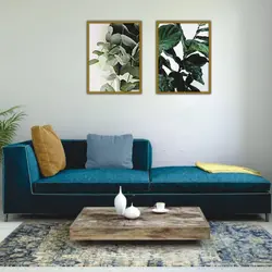 تابلو برگ دو تکه کد 50