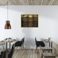 تابلو یک تکه کافی شاپ  کد 53