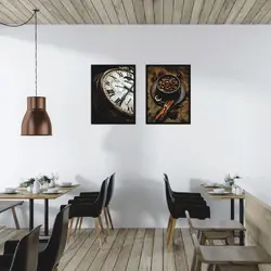 تابلو دو تکه کافی شاپ  کد 58