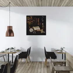 تابلو یک تکه کافی شاپ  کد 73