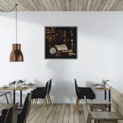 تابلو یک تکه کافی شاپ  کد 73