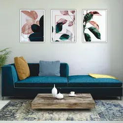 تابلو برگ سه تکه کد 75