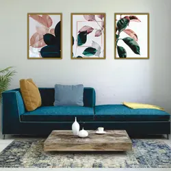 تابلو برگ سه تکه کد 75