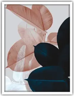 تابلو برگ سه تکه کد 75