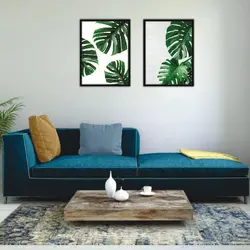 تابلو برگ دو تکه کد 83