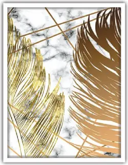 تابلو برگ سه تکه کد 84