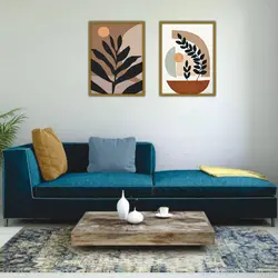 تابلو برگ دو تکه کد 95